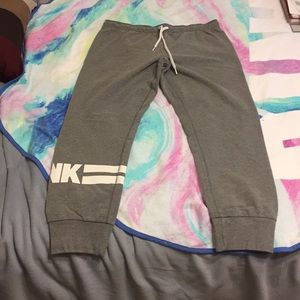 Pink Victoria’s Secret sweatpants